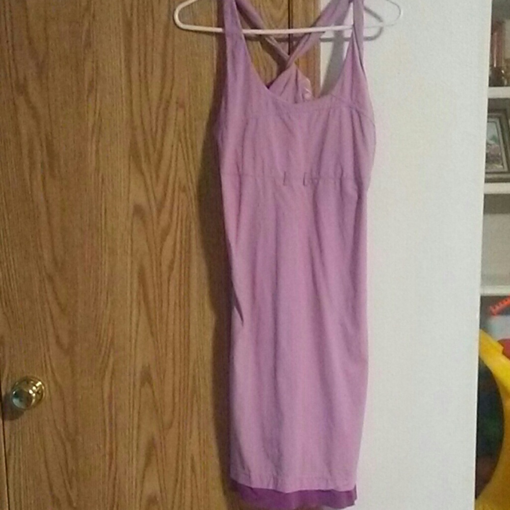 Crossback quickdry dress